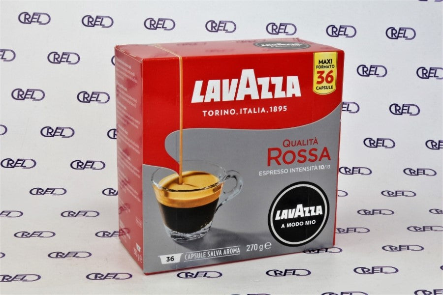 36 Capsule Originali Qualità Rossa Lavazza A Modo Mio