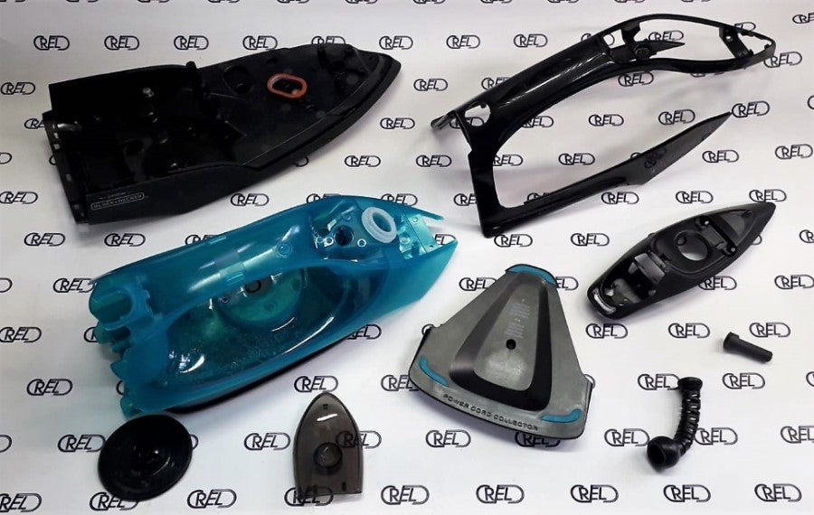 Parti In Plastica Ferro Black E Decker Bxir2403e Usate