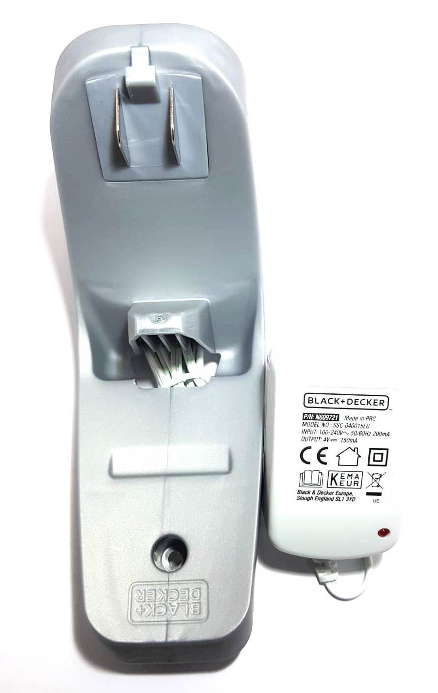 Caricabatterie Con Base Aspirabriciole Black E Decker Nvc115wa