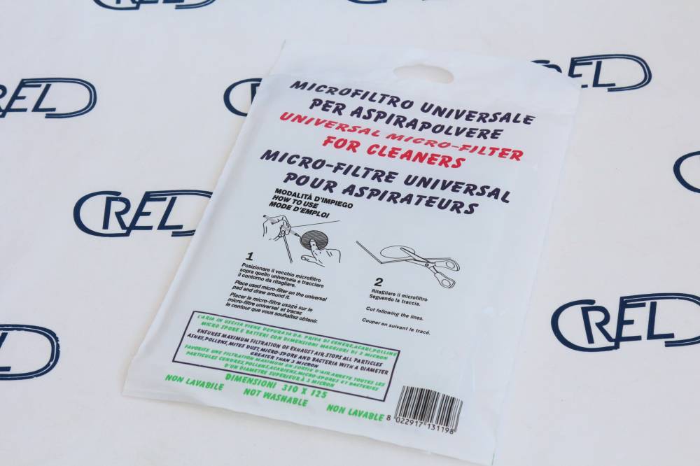 Filtro Aria Universale Per Aspirapolvere 310x125mm