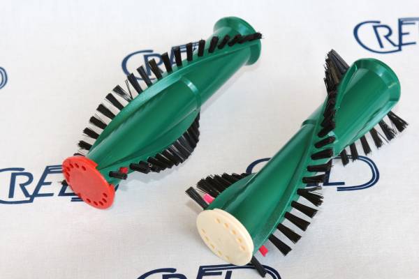 2 Spazzole Con Setole Battitappeto Adattabile Modelli Et340 - Eb350