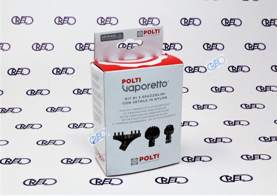 Kit 3 Spazzolini Vaporetto Polti Paeu0344