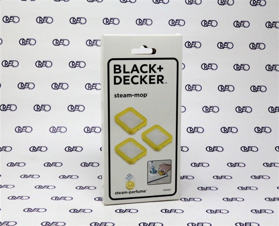 3 Cartucce Con Profumazione Limone Pulitore A Vapore Black E Decker