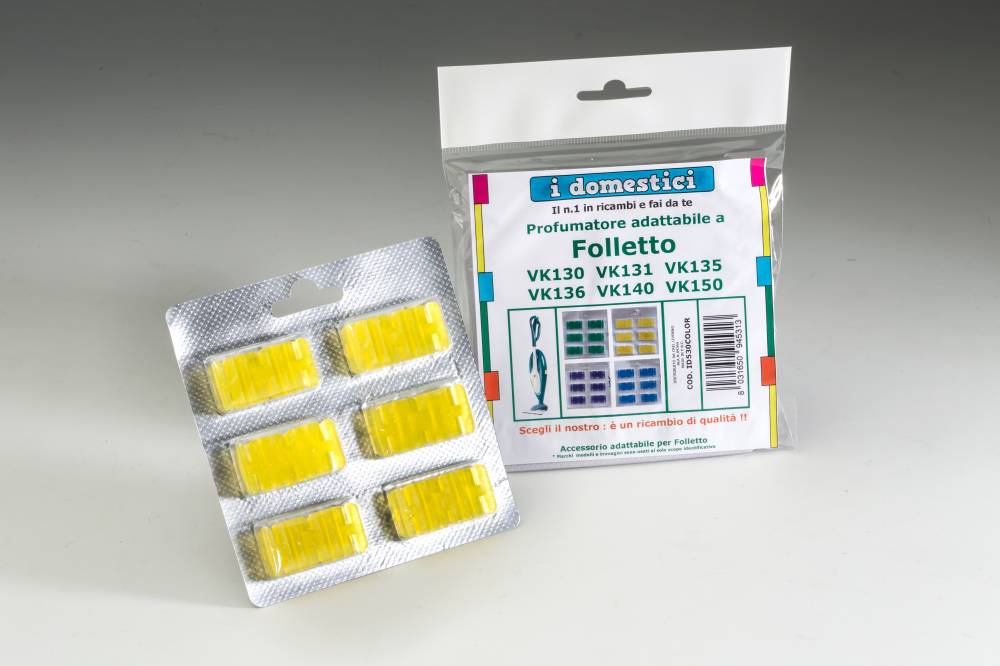 6 Profumatori Essenza Limone Compatibile Folletto