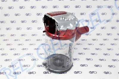 Contenitore Polvere Rosso Scopa Ariete 2761 Con Coperchio