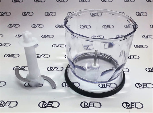 Bicchiere E Lama Senza Tappo Tritatutto Braun 350 Ml Hc4000