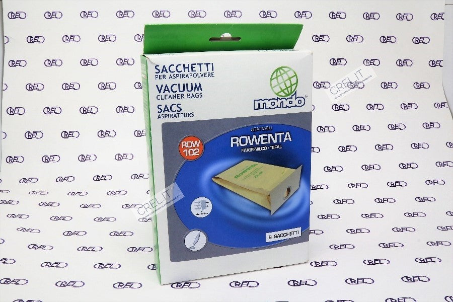 8 Sacchi Carta Per Scopa Rowenta Rh45