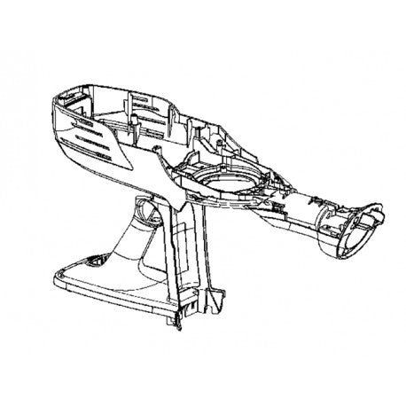 Corpo Inferiore Bianco Scopa Rowenta Air Force 560