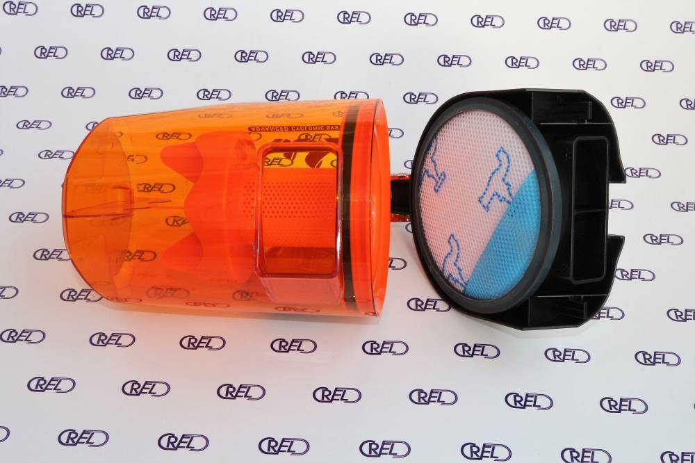 Contenitore Polvere Arancione Rowenta Compact Power Cyclonic