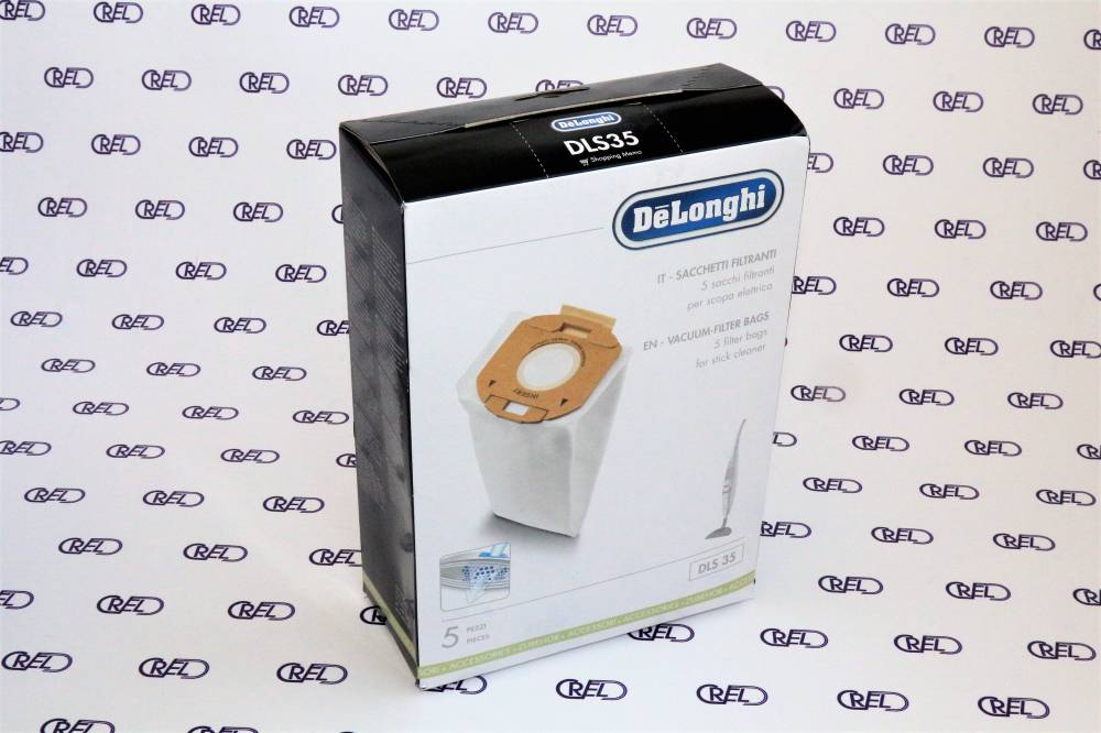 5 Sacchetti Micro Filtranti De Longhi Dls35