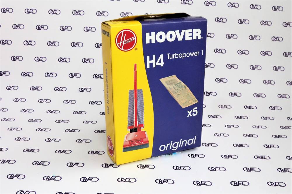 5 Sacchetti Polvere Hoover H4 Turbopower