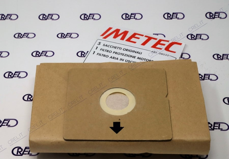 5 Sacchi Originali Imetec Turboclean 1300w