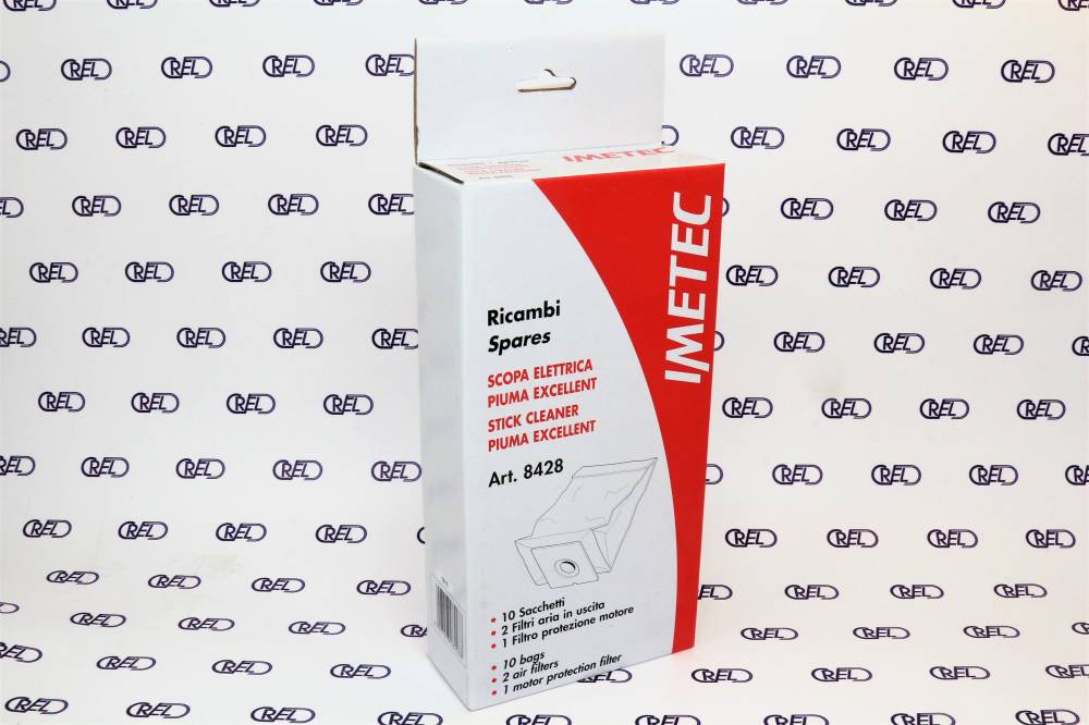 10 Sacchetti Polvere Aspirapolvere Imetec Piuma Excellent