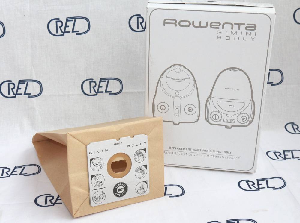 6 Sacchi Polvere Rowenta Gimini Booly