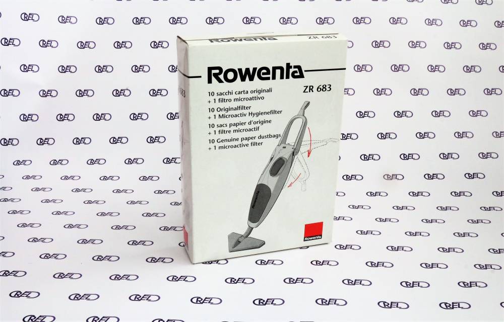 10 Sacchi Carta Scopa Rowenta Zr683
