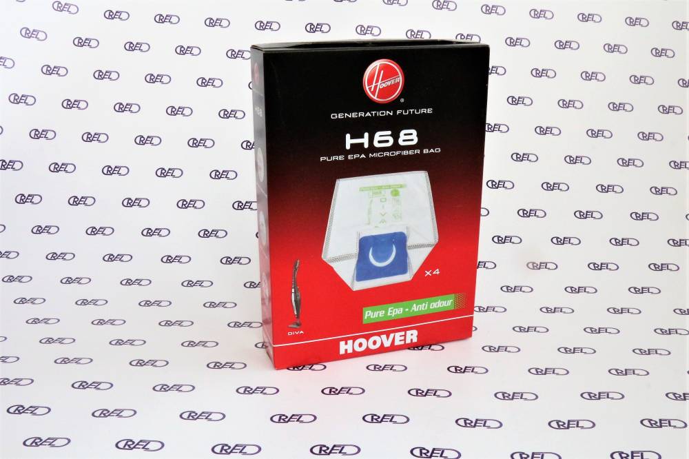 4 Sacchetti Polvere Hoover H68a Diva