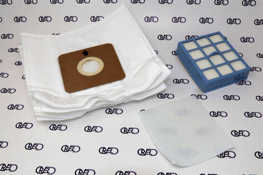 5 Sacchetti Polvere Aspirapolvere Imetec Eco 8391