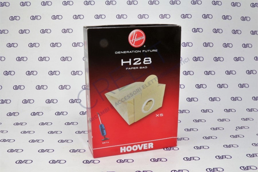 5 Sacchetti Polvere Hoover H28