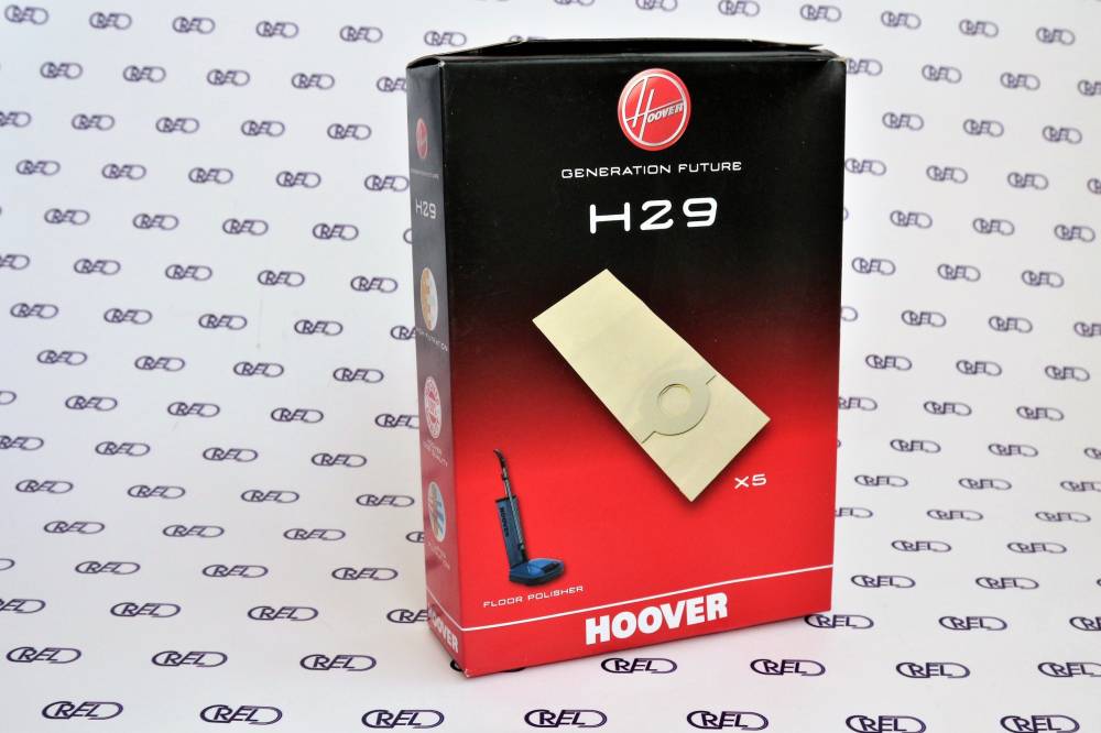 5 Sacchetti Polvere Hoover H29 Floor Polisher