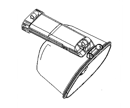 Contenitore Polvere Aspiratore Portatile Black E Decker Bhhv