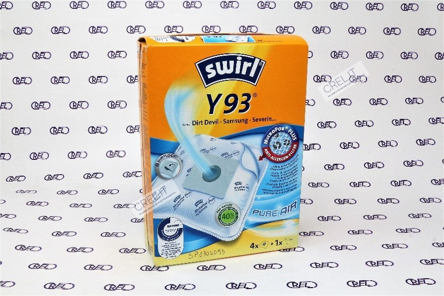 4 Sacchi Stoffa Con Filtro Swirl Y93