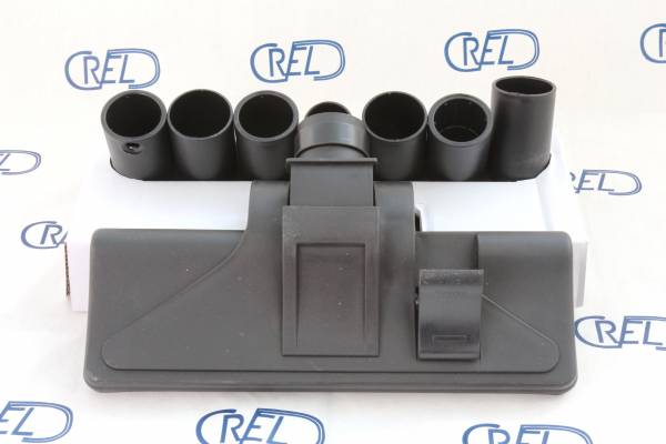 Spazzola Pavimenti Con Ruote Universale Con 7 Raccordi