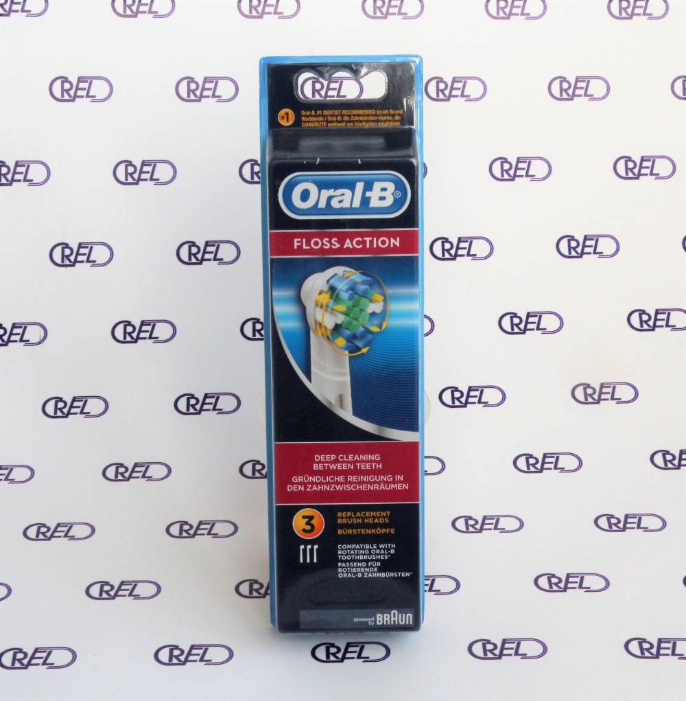 3 Testine Di Ricambio Braun Oral B Eb 25 3 Floss Action