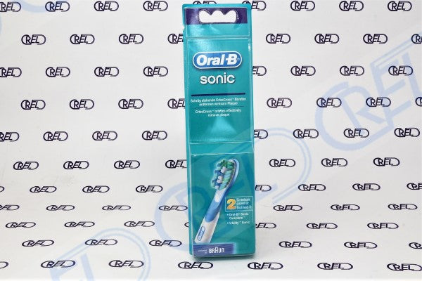 2 Testine Di Ricambio Braun Oral B Sonic