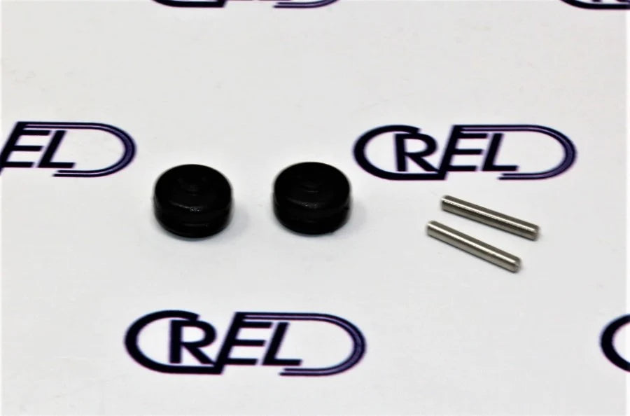 2 Rotelle + 2 Perni Scopa Rowenta Air Force 760 Flex Rh95