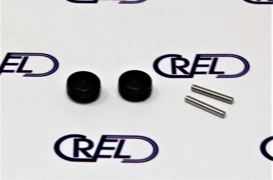 2 Rotelle Spazzola Scopa Rowenta X-force Flex 8.60