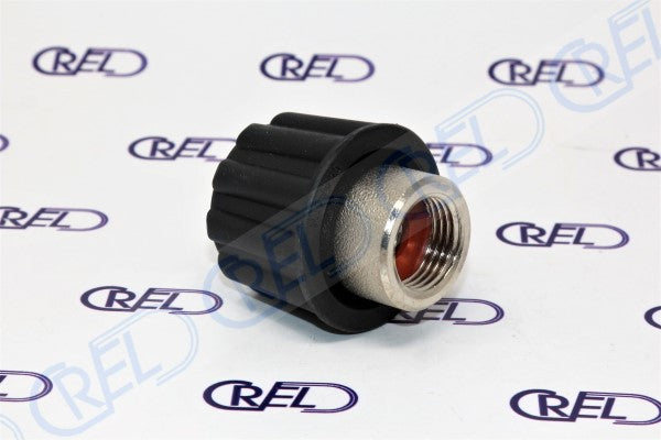 Tappo Valvola 1/2 Femmina Con Oring Taratura 4,5 Bar Sistema Stirante