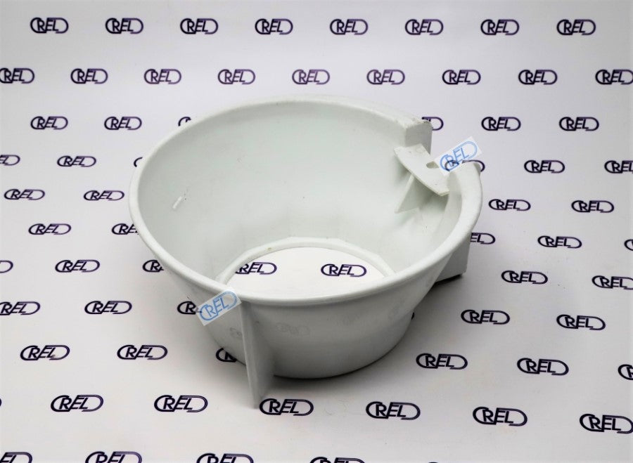 Assieme Tazza Passaverdura Ariete Passì Bianco Usata