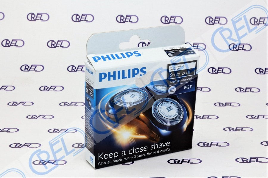 3 Testine Di Ricambio Rasoio Elettrico Philips Rq11/50 Spedizione Gratuita