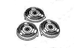 3 Testine Complete Rasoio Philips Shaver 1000