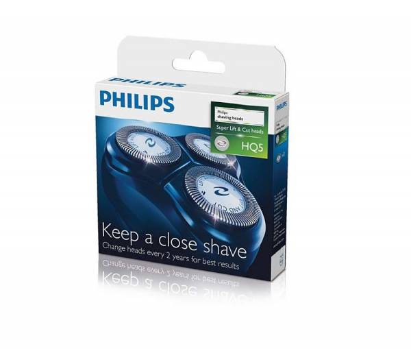 3 Testine Di Ricambio Rasoio Elettrico Philips Hq56/50