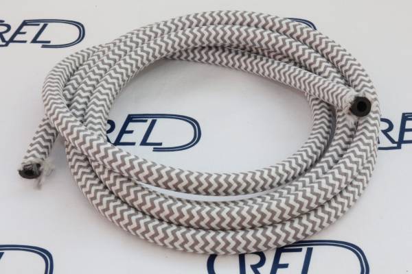 Tubo Vapore 5x10mm Spezzoni 2mt Colore Bianco/grigio Ferro Da Stiro