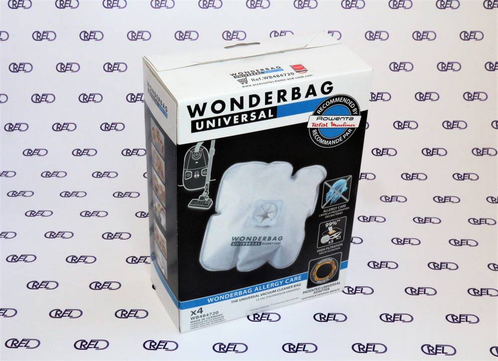 Wonderbag Sacchetto Allergy Care Rowenta 4 Sacchi