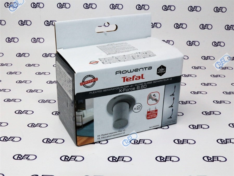 2 Filtri Separatori Scopa Rowenta X-force Flex 8.60
