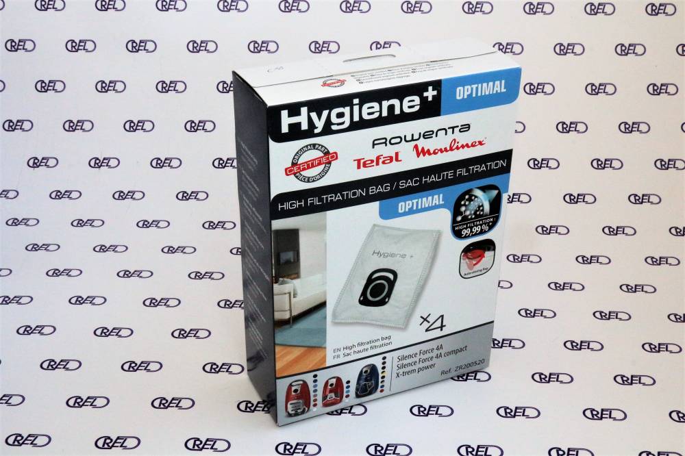 4 Sacchetti Polvere Rowenta Silence Force