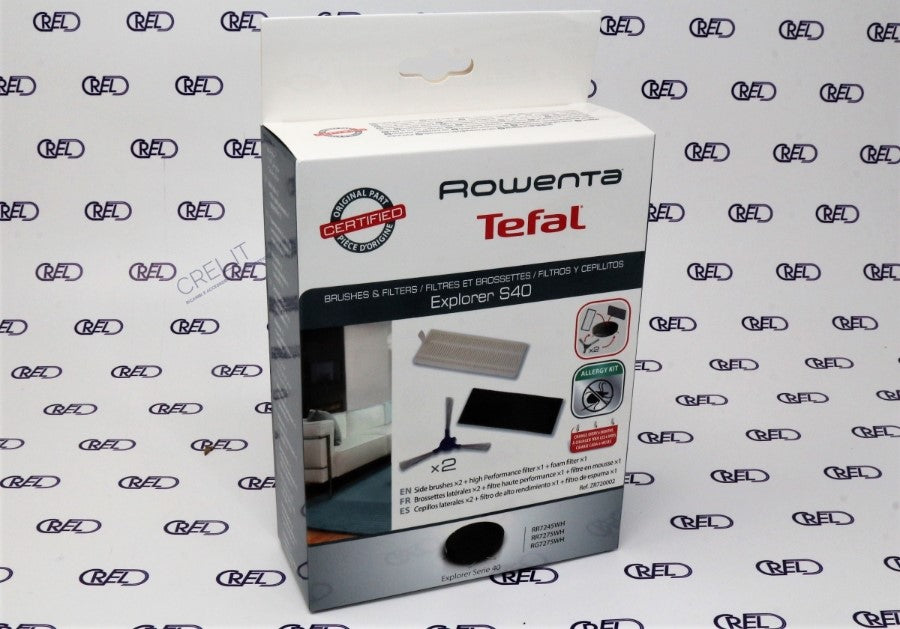 Kit Filtri E Spazzolini Robot Aspiratore Rowenta Explorer