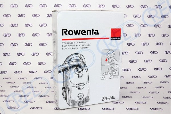 6 Sacchetti Polvere Rowenta Zr745 Dymbo