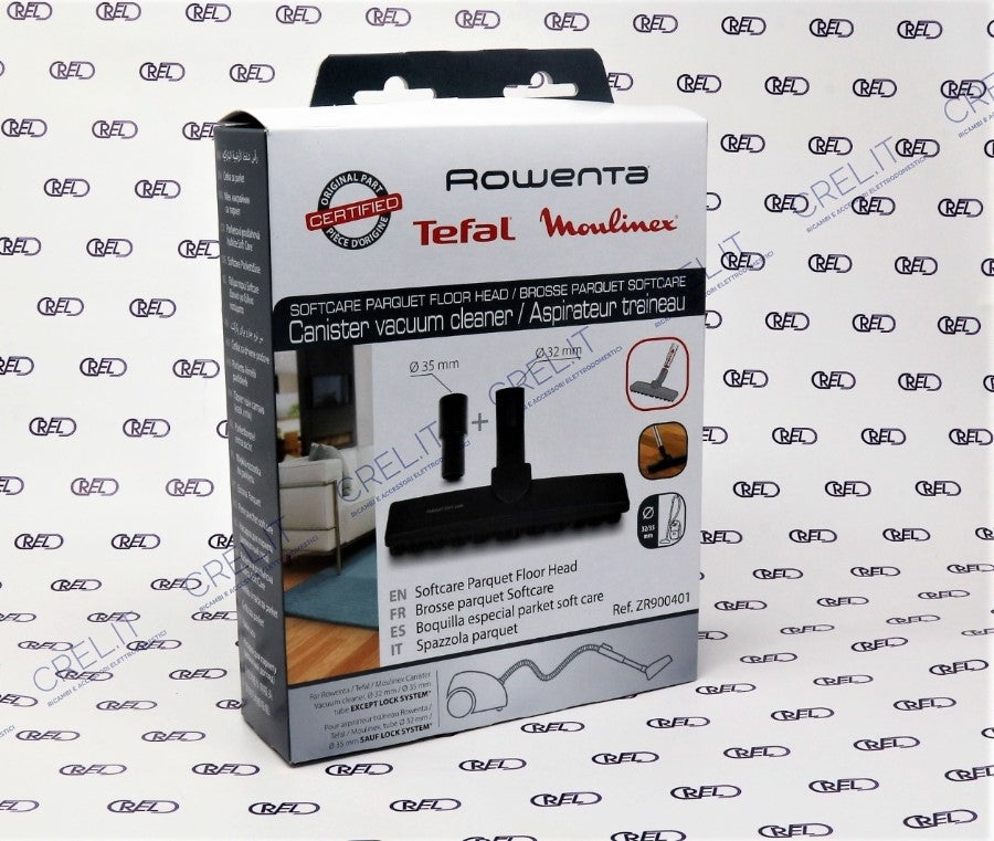 Spazzola Parquet Soft Care Aspiratore Rowenta Diametro 32/35 Mm