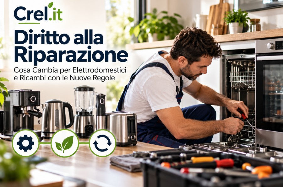 Diritto alla Riparazione: Cosa Cambia per Elettrodomestici e Ricambi con le Nuove Regole