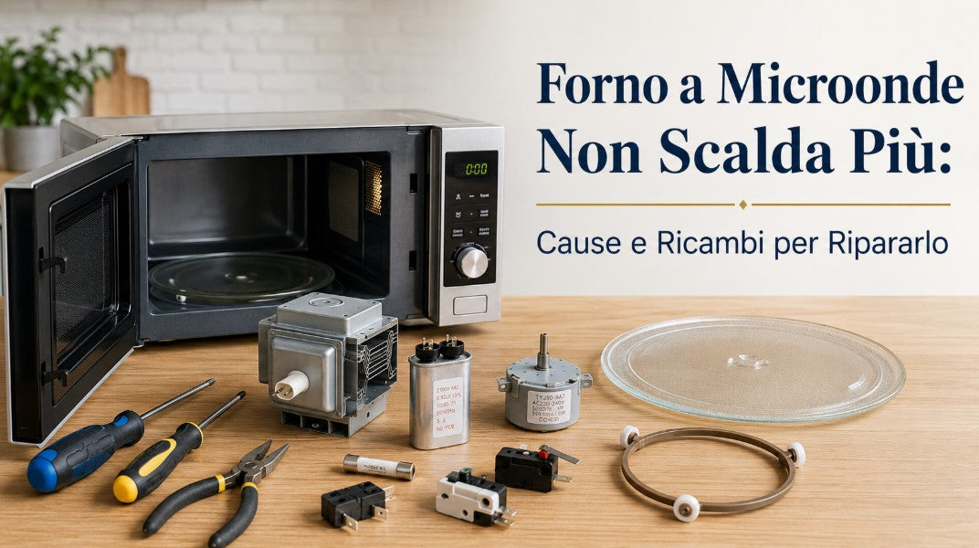 Forno a Microonde Non Scalda Più: Cause e Ricambi per Ripararlo