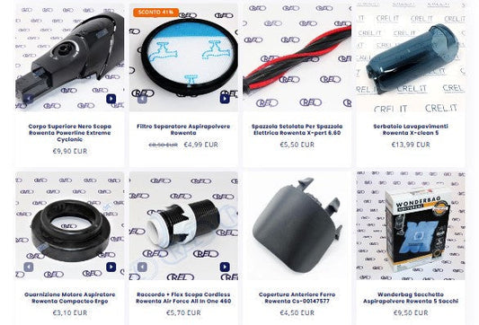 Ricambi e Accessori Rowenta: Dove Acquistare Online con Garanzia