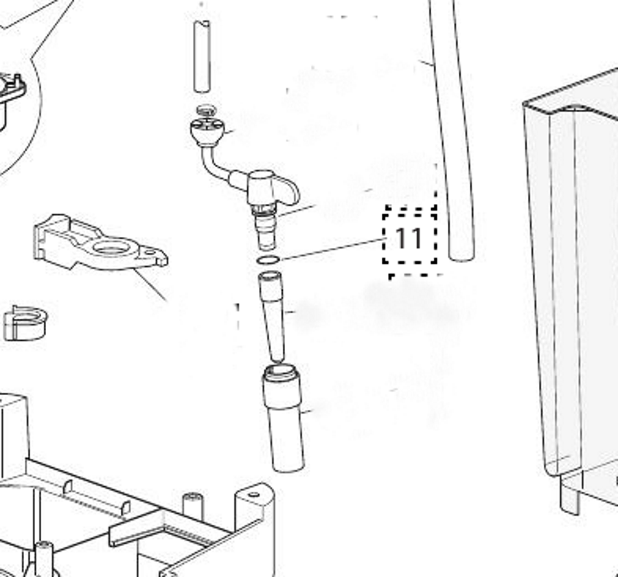 Guarnizione (D=9,25 T=1,78) De Longhi 535693