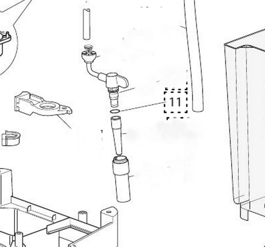 Guarnizione (D=9,25 T=1,78) De Longhi 535693