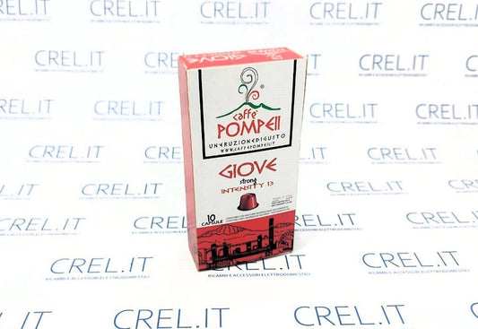 10 Capsule Compatibili Nespresso Caffè Pompei Giove