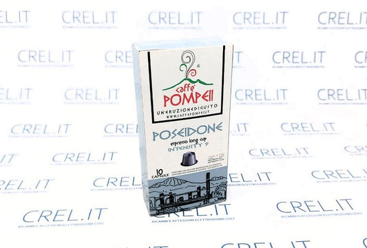 10 Capsule Compatibili Nespresso Caffè Pompei Poseidone