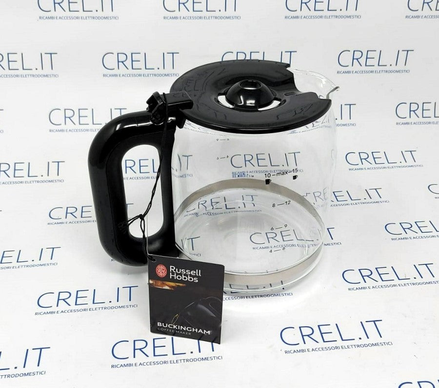 Caraffa Completa In Vetro Macchina Da Caffè Russell Hobbs Buckingham
